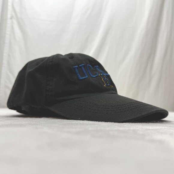 UCLA Bruins Adjustable Cap Hat Black Champion Authentic Athletic Apparel - Picture 2 of 9